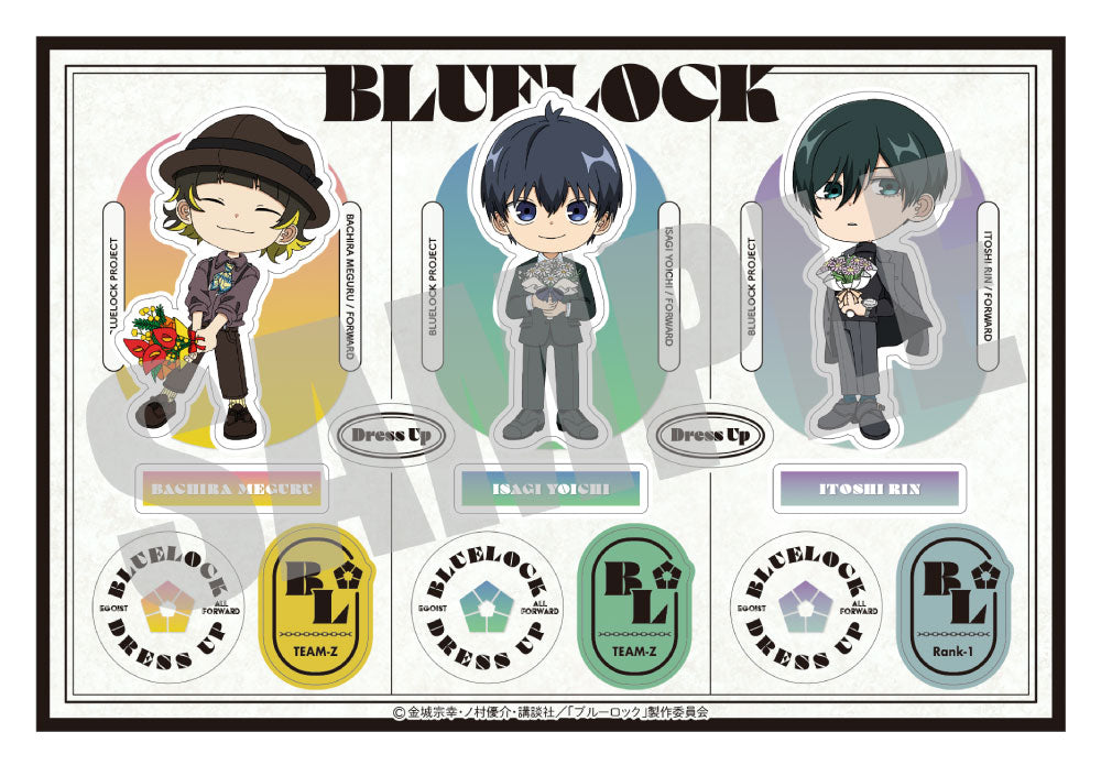 ブルーロック_ステッカー 潔 世一&蜂楽 廻&糸師 凛 PARTY ver.
