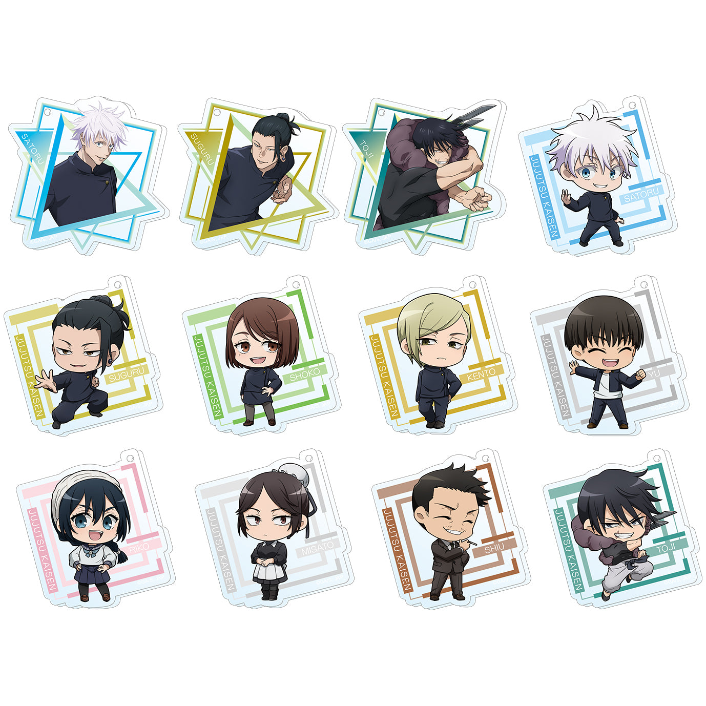 呪術廻戦 第2期 懐玉・玉折_トレーディングアクリルキーホルダー 【BOX】