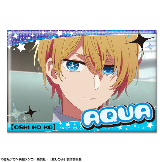 推しの子_ホログラム缶バッジ デザイン06(アクア/A)