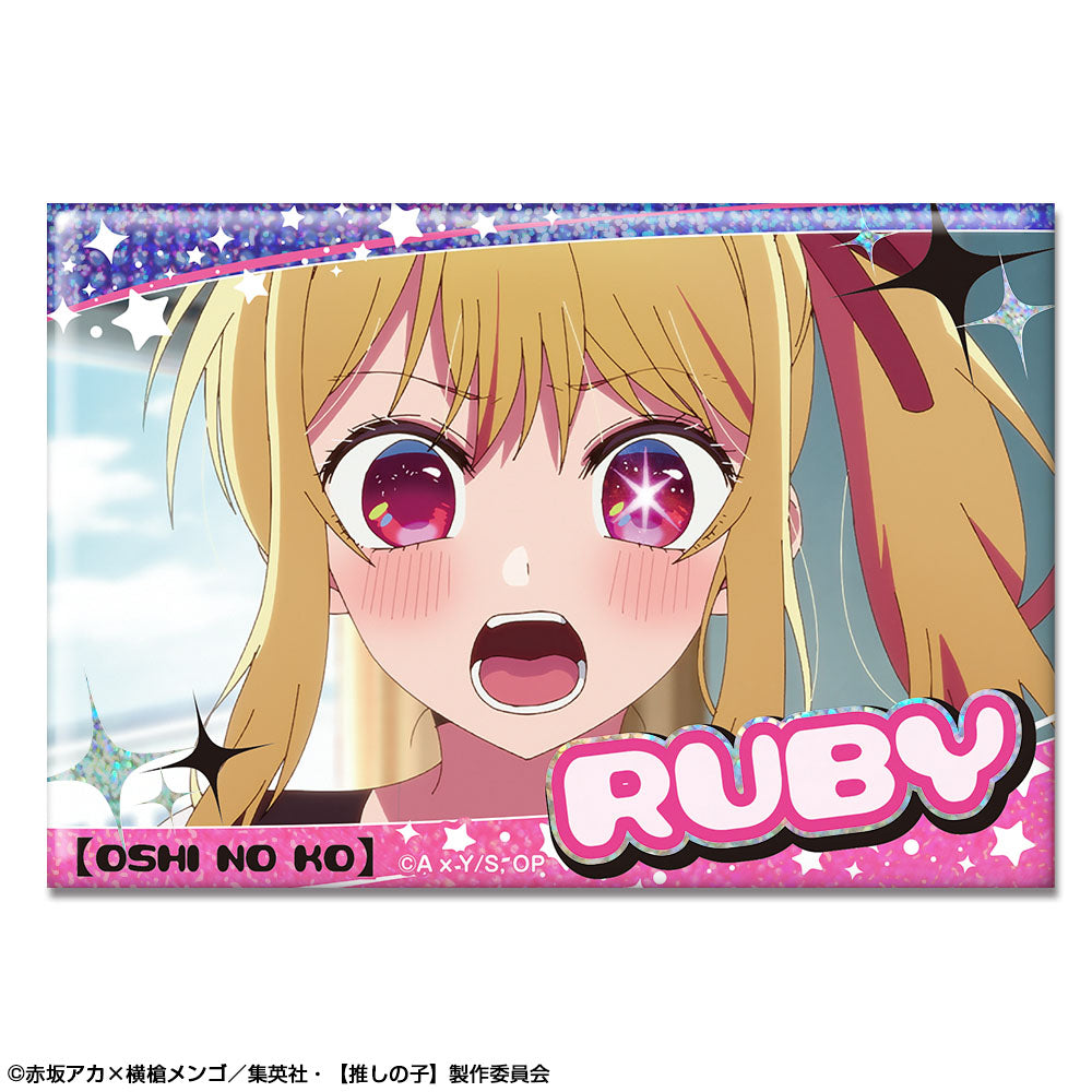 推しの子_ホログラム缶バッジ デザイン08(ルビー/A)