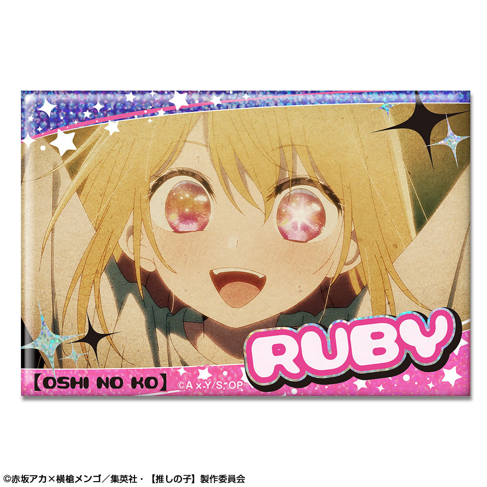 推しの子_ホログラム缶バッジ デザイン09(ルビー/B)