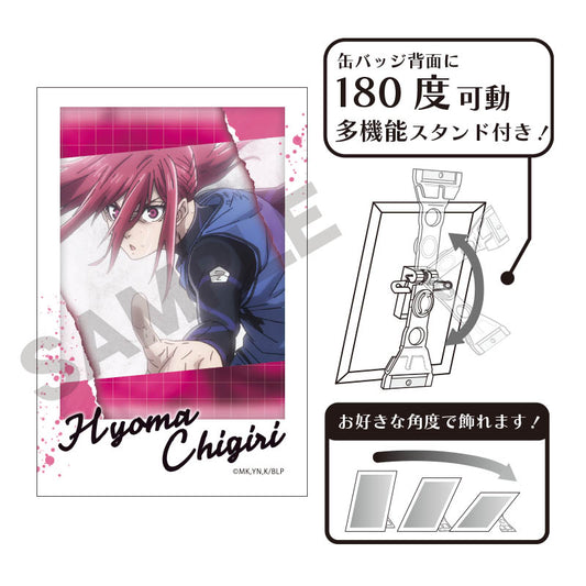 ブルーロック_フォトジェニ缶バッジ 千切豹馬 グリッド