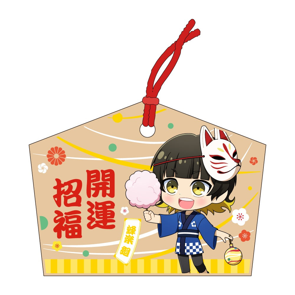 ブルーロック×神田明神_絵馬風ストラップ/蜂楽廻