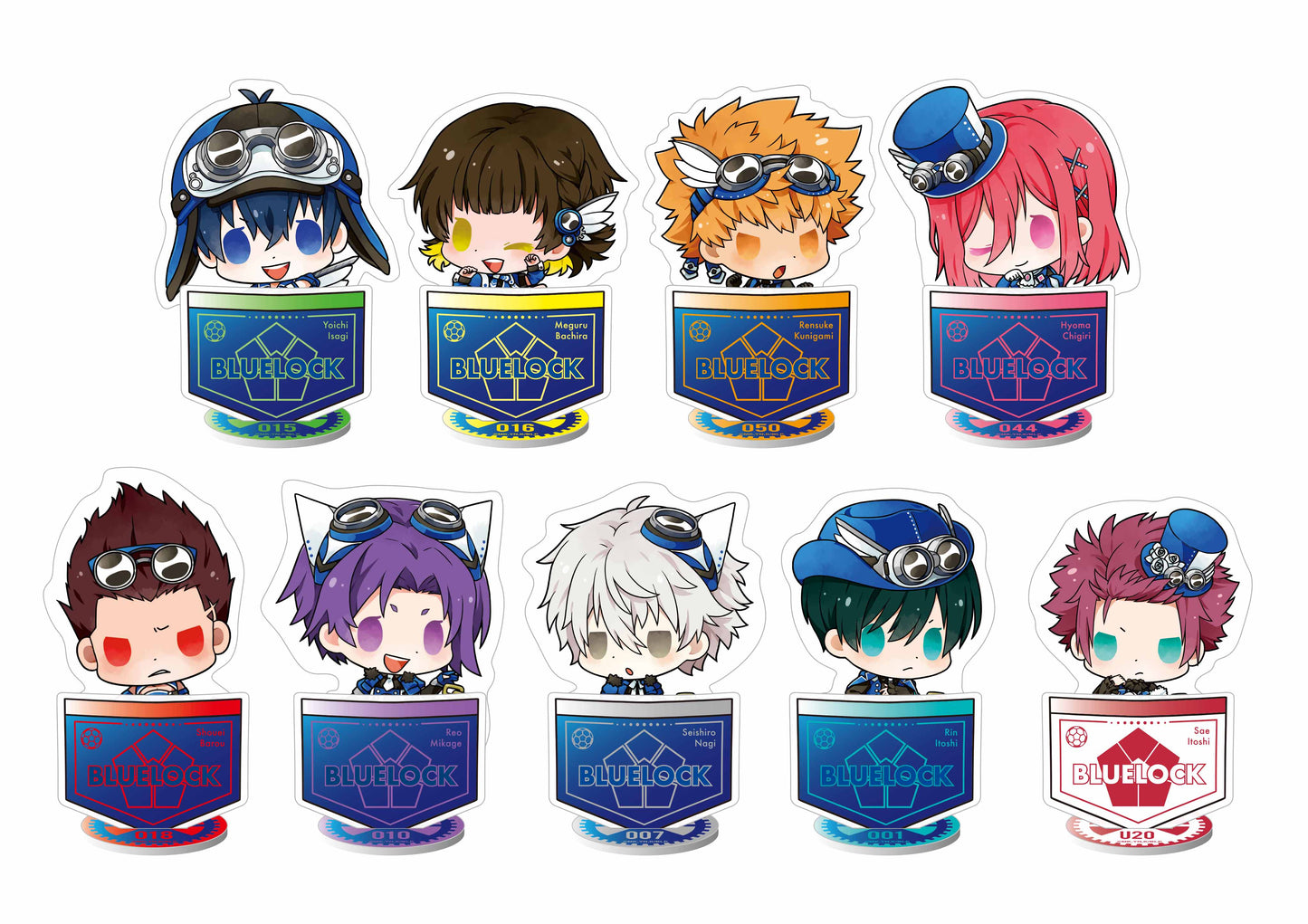 ブルーロック_シークレットアクリルスタンド ポケチル‐スチームパンクVer‐ 1BOX