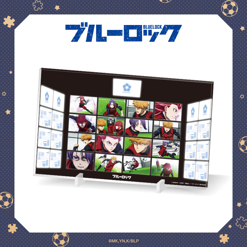 ブルーロック_モニター風アクリルパネル【D】奪敵決戦 千切・國神・玲王ver.