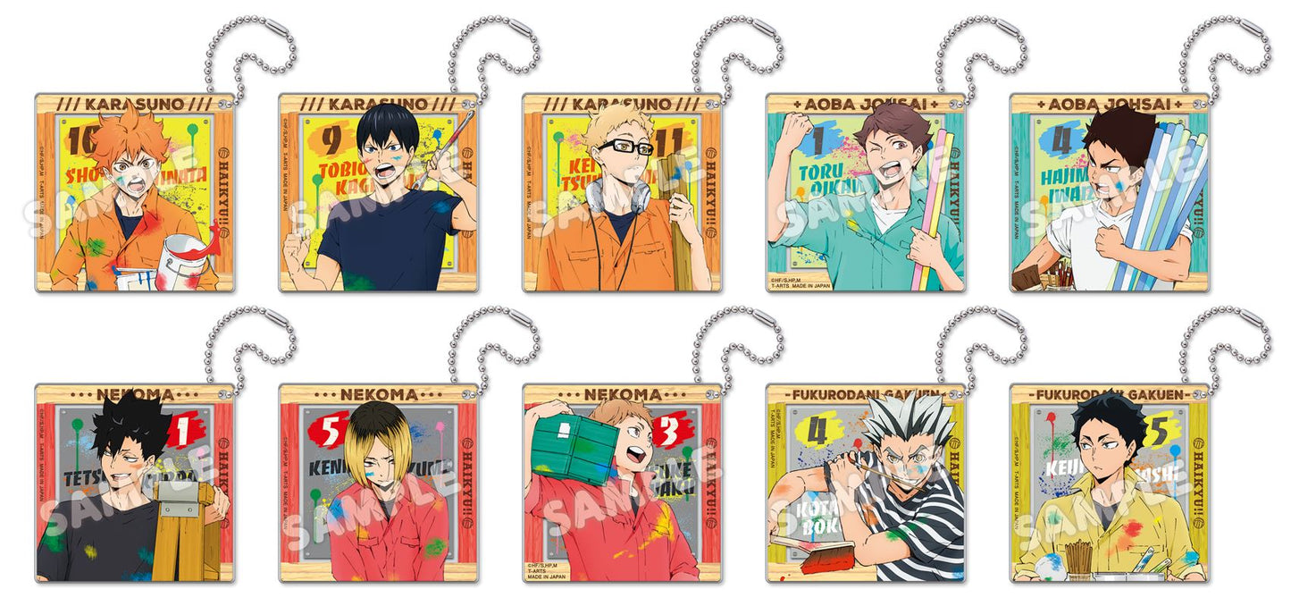 ハイキュー!!_ペイントスーツデコレートアクリルキーホルダー 1BOX