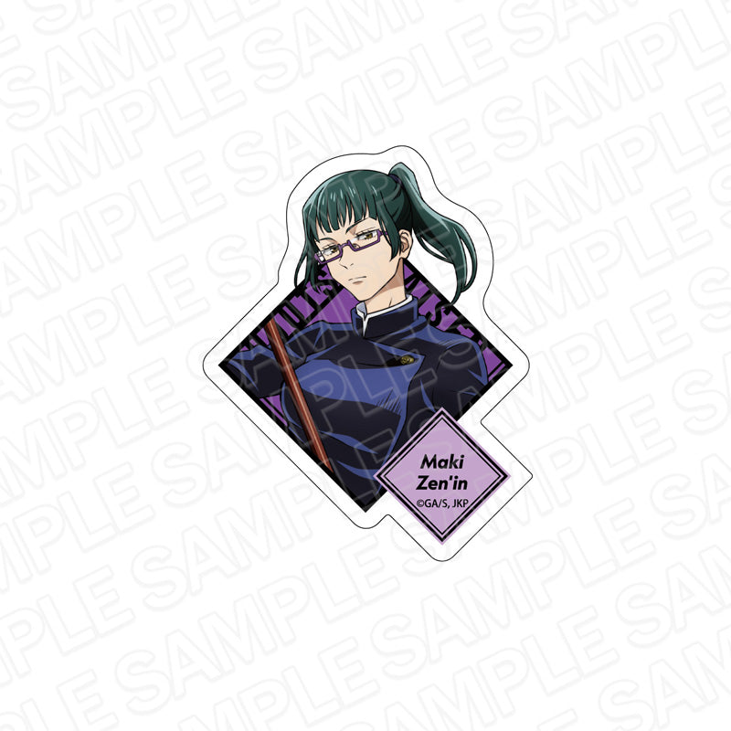 呪術廻戦_ダイカットステッカー 禪院真希 描き下ろし ver.