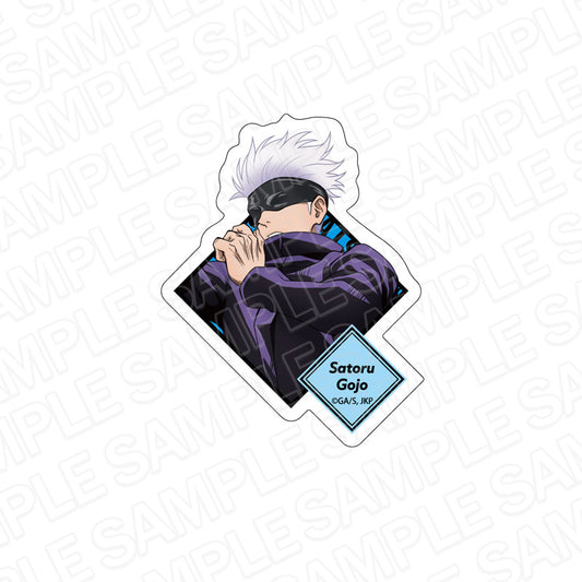 呪術廻戦_ダイカットステッカー 五条 悟 描き下ろし ver.