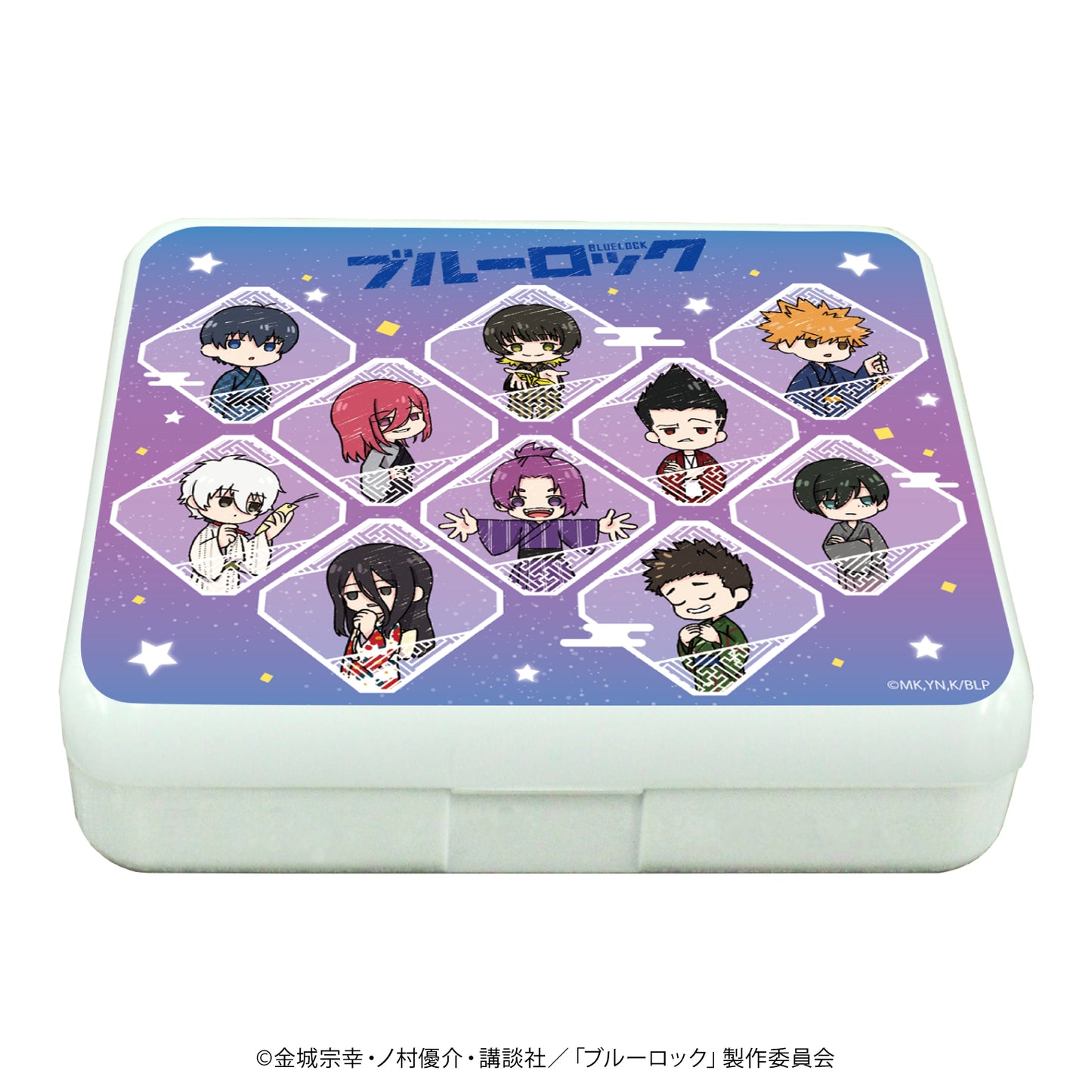 ブルーロック_小物ケース(ラムネ付き)01/七夕ver. コマ割りデザイン(グラフアートイラスト)
