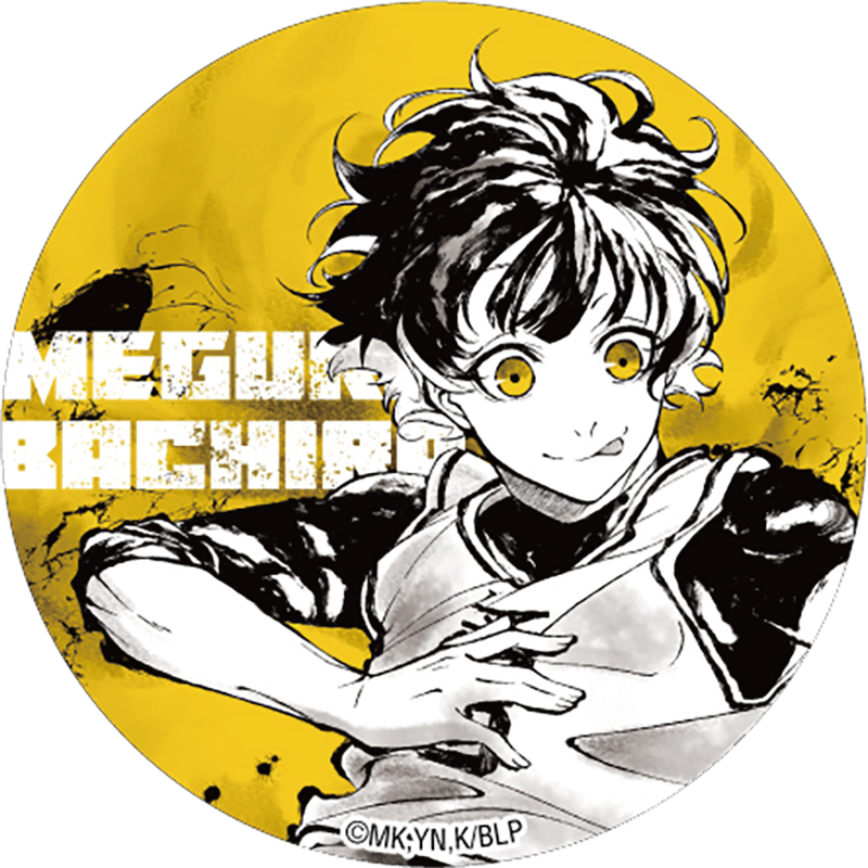 ブルーロック_ちょいデカ缶バッジ 水墨画 (蜂楽廻)