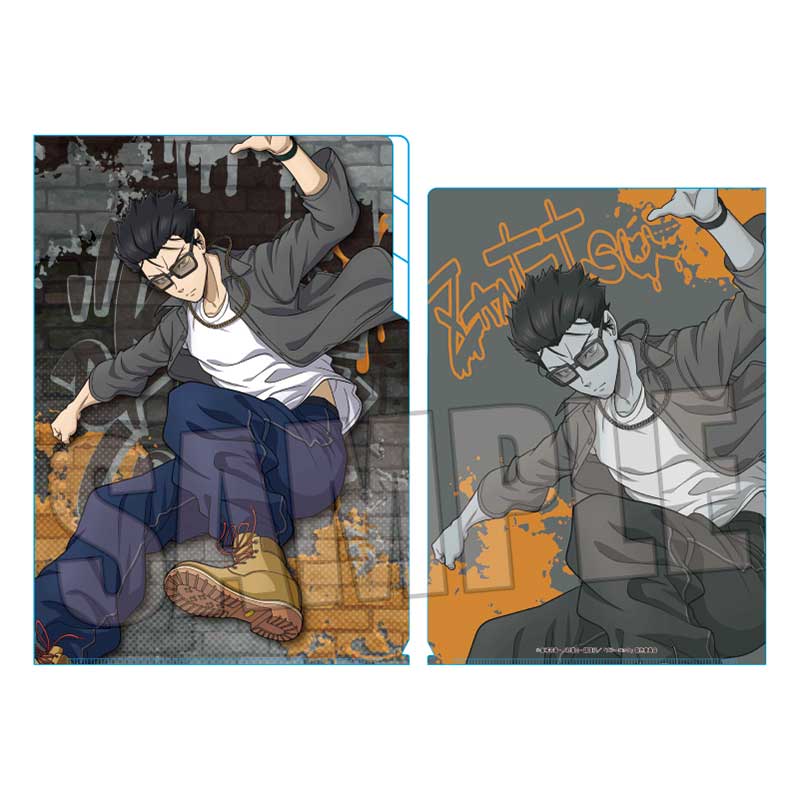 ブルーロック_クリアファイル3ポケット Part2/剣城 斬鉄 スケーターver.