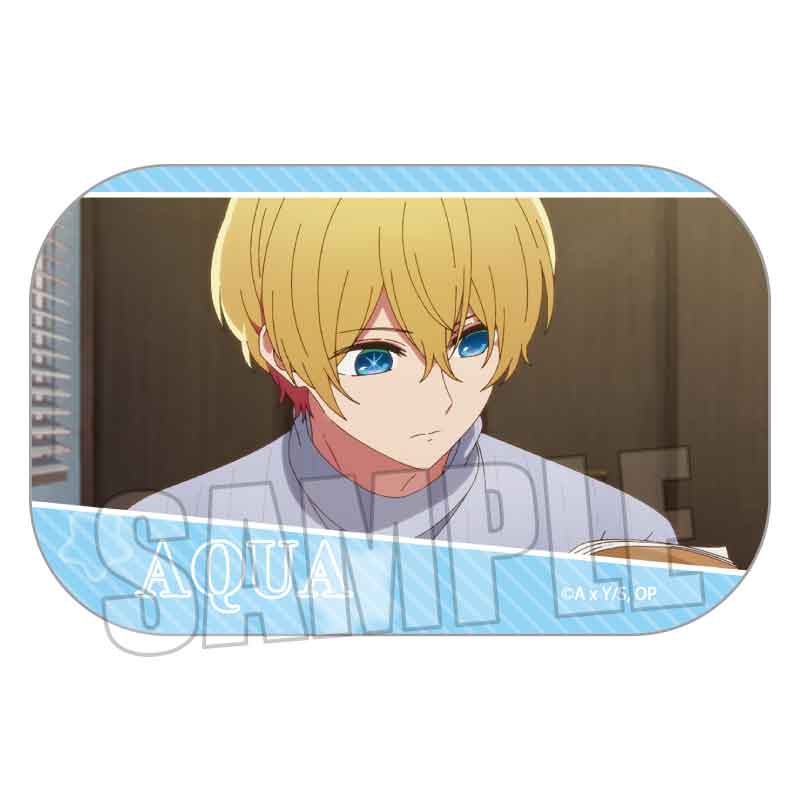 【推しの子】_メモリーズスクエア缶バッジ/アクアA