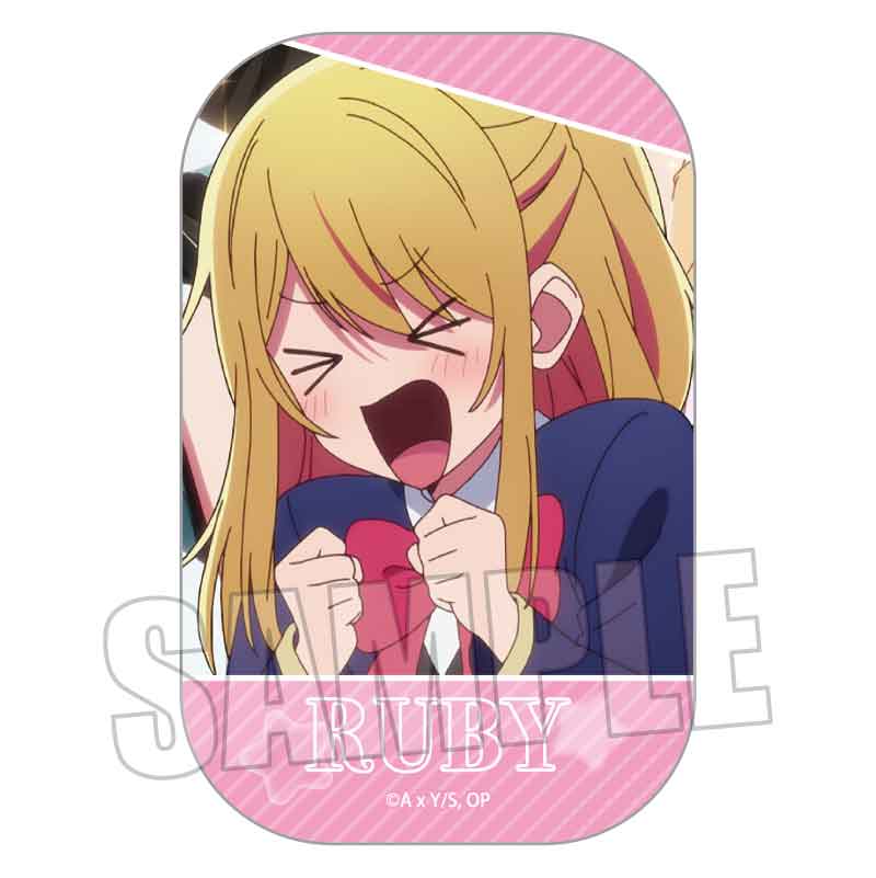 【推しの子】_メモリーズスクエア缶バッジ/ルビーA