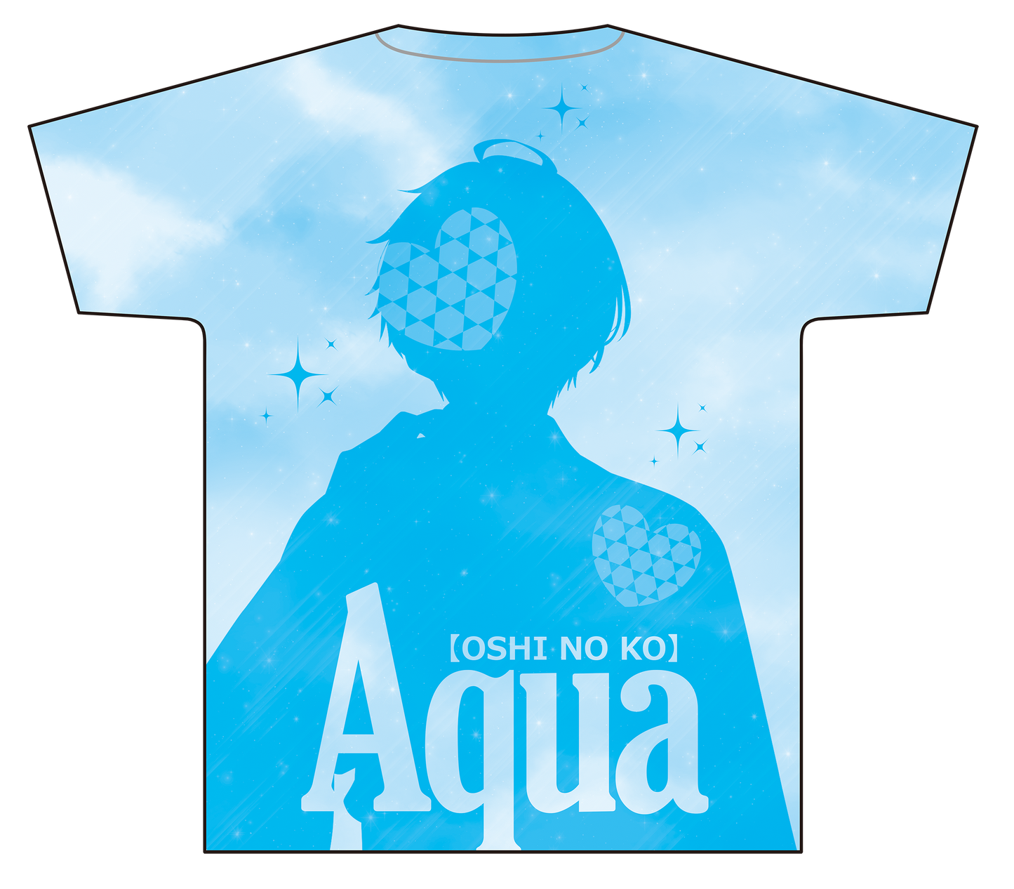 推しの子_フルグラフィックTシャツ/アクア