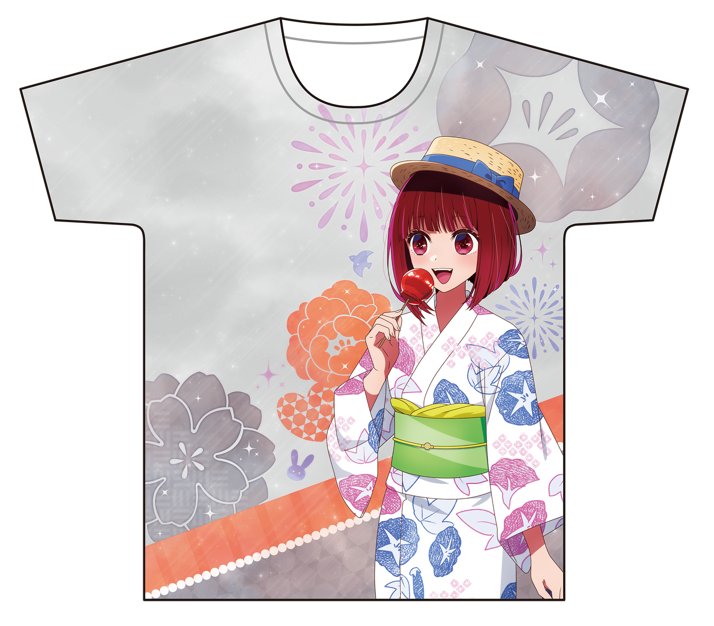 推しの子_フルグラフィックTシャツ/有馬かな