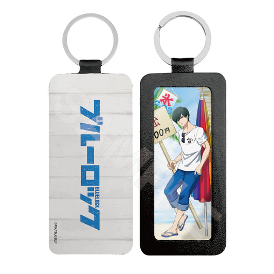 ブルーロック_海の家 レザーキーホルダー /04 糸師 凛