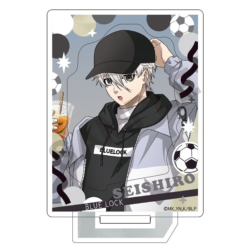 ブルーロック_フレームアクリルスタンド 凪誠士郎 パーカー