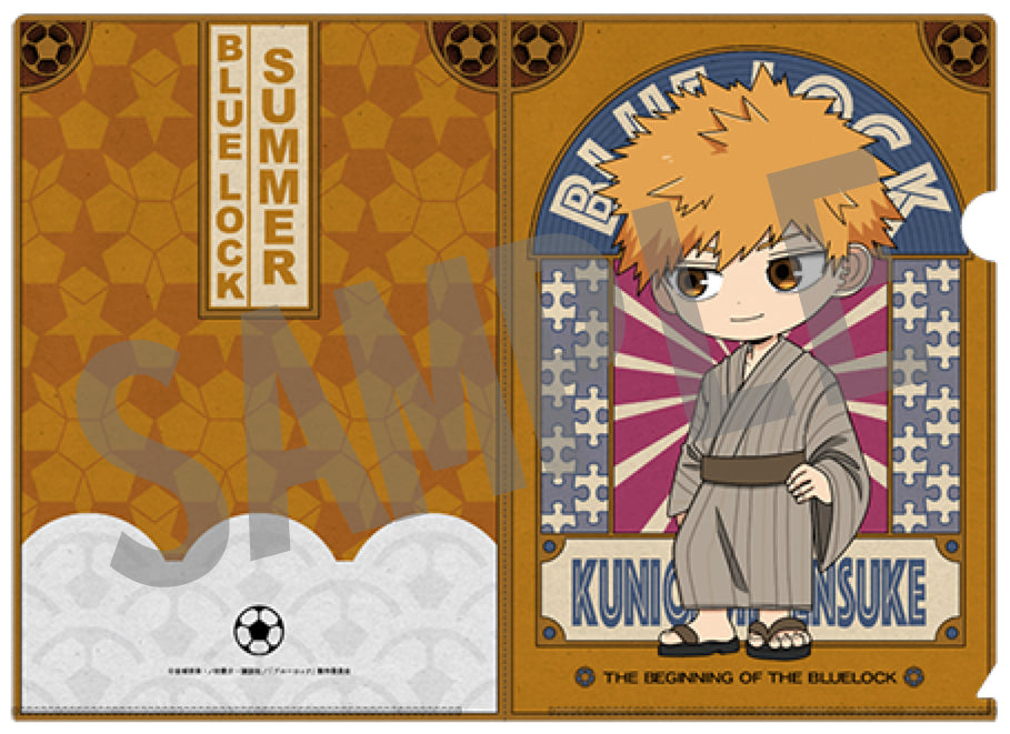 ブルーロック_A5クリアファイル 國神 錬介 SUMMER ver.