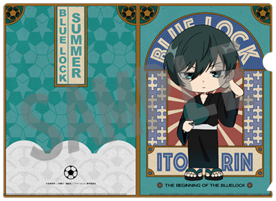 ブルーロック_A5クリアファイル 糸師 凛 SUMMER ver.