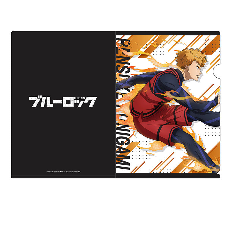 ブルーロック_描き下ろしクリアファイル 國神 錬介