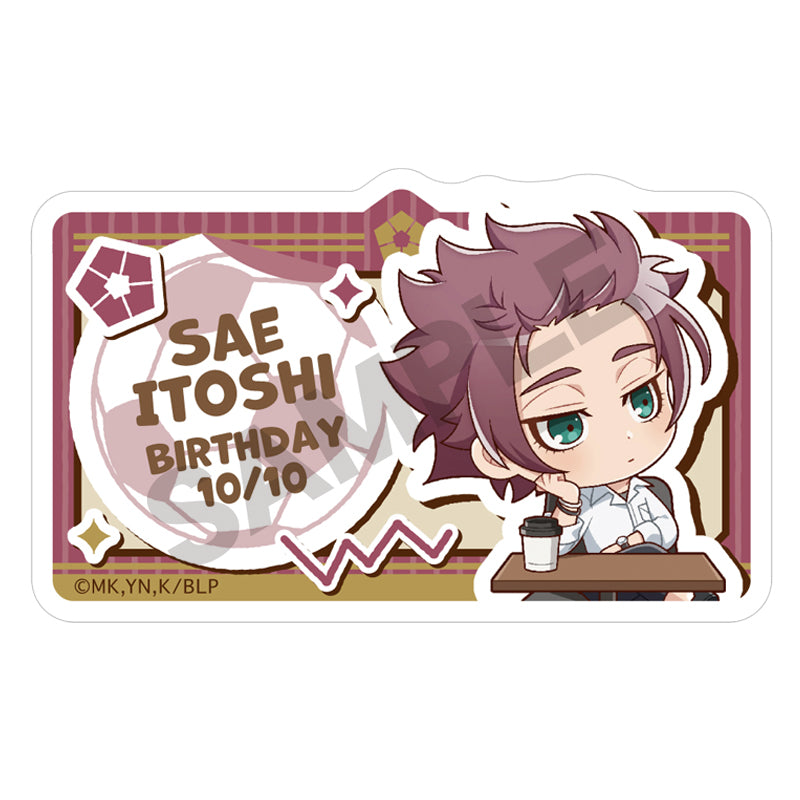 ブルーロック_トレーディングネームバッジ風アクリルクリップ ぷちクラ 【コンプリートBOX】