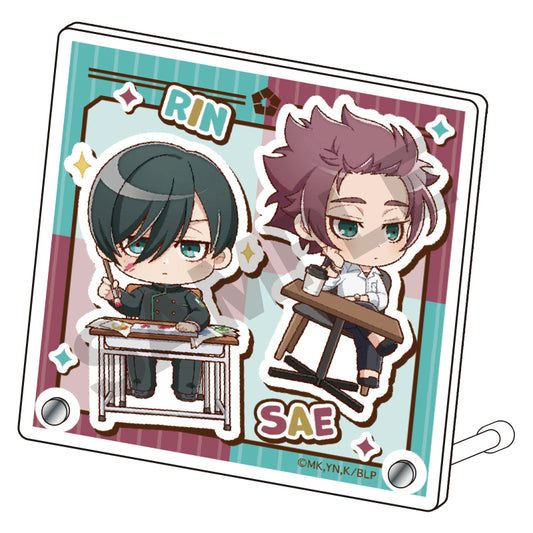 ブルーロック_ミニアクリルパネル 糸師凛 糸師冴 ぷちクラ