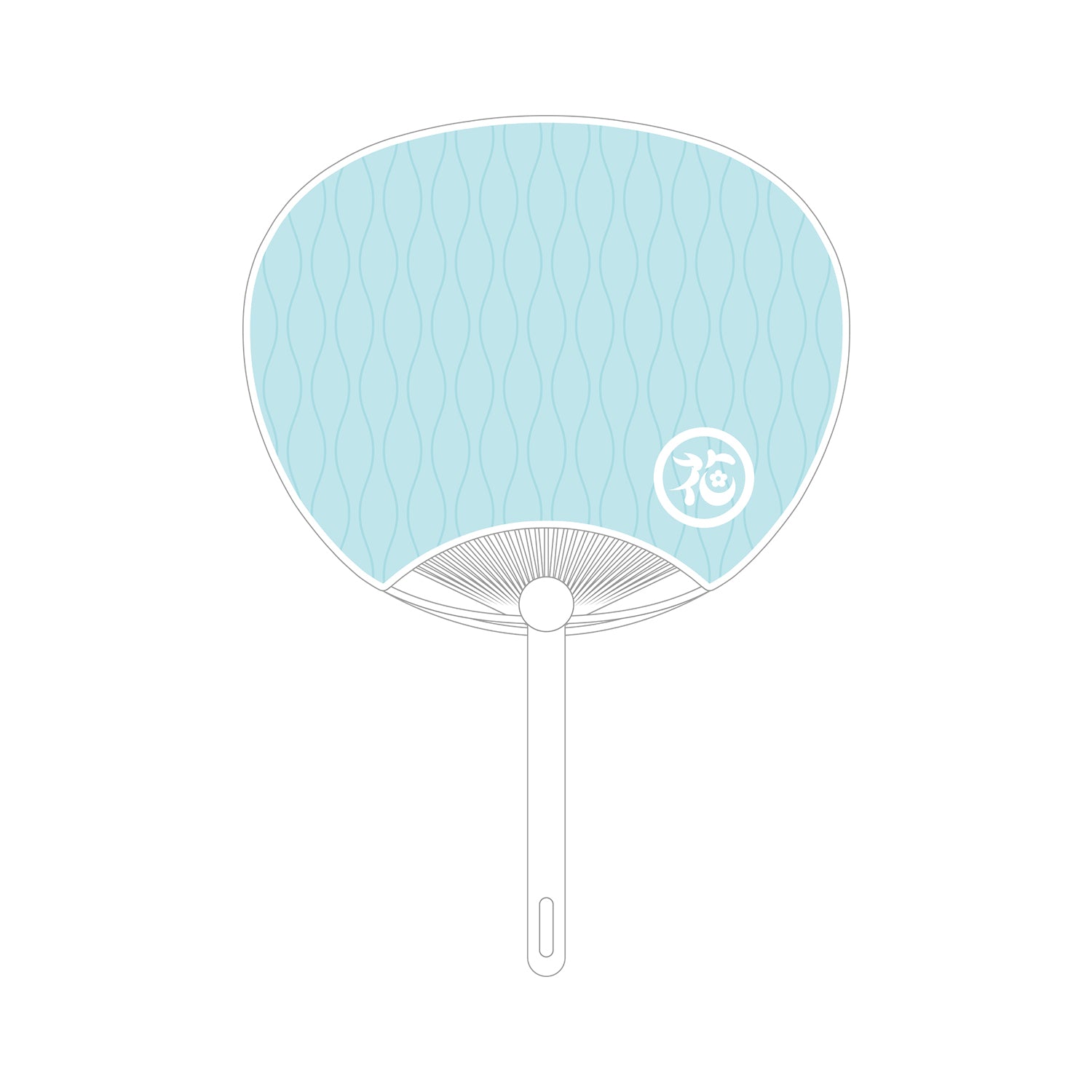 呪術廻戦_ 花やしきコラボ 描き下ろしイラスト 懐玉・玉折 浴衣ver. 五条 悟着用 うちわ