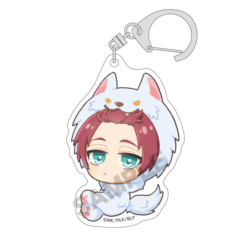 ブルーロック_トレーディングアクリルキーホルダー きぐるみんず ひんやり【コンプリートBOX/1BOX8パック入り】