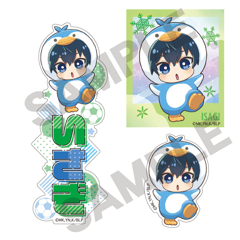 ブルーロック_ステッカーセット 潔世一 きぐるみんず ひんやり