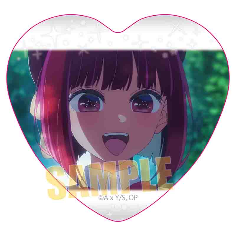 【推しの子】_メモリーズハート缶バッジ/有馬かなB