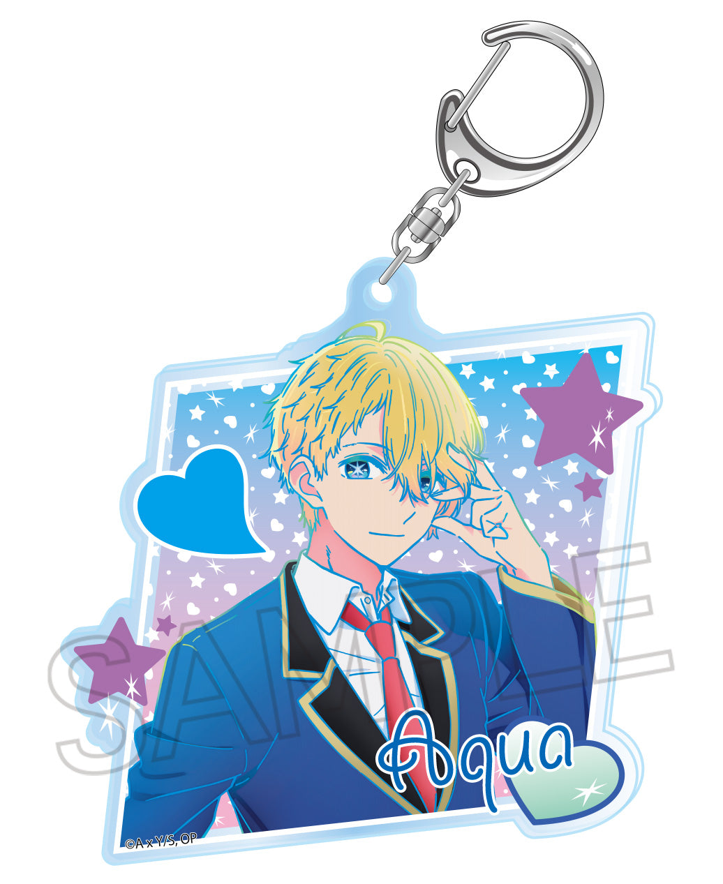 【推しの子】_ビビッドライン アクリルキーホルダー アクア