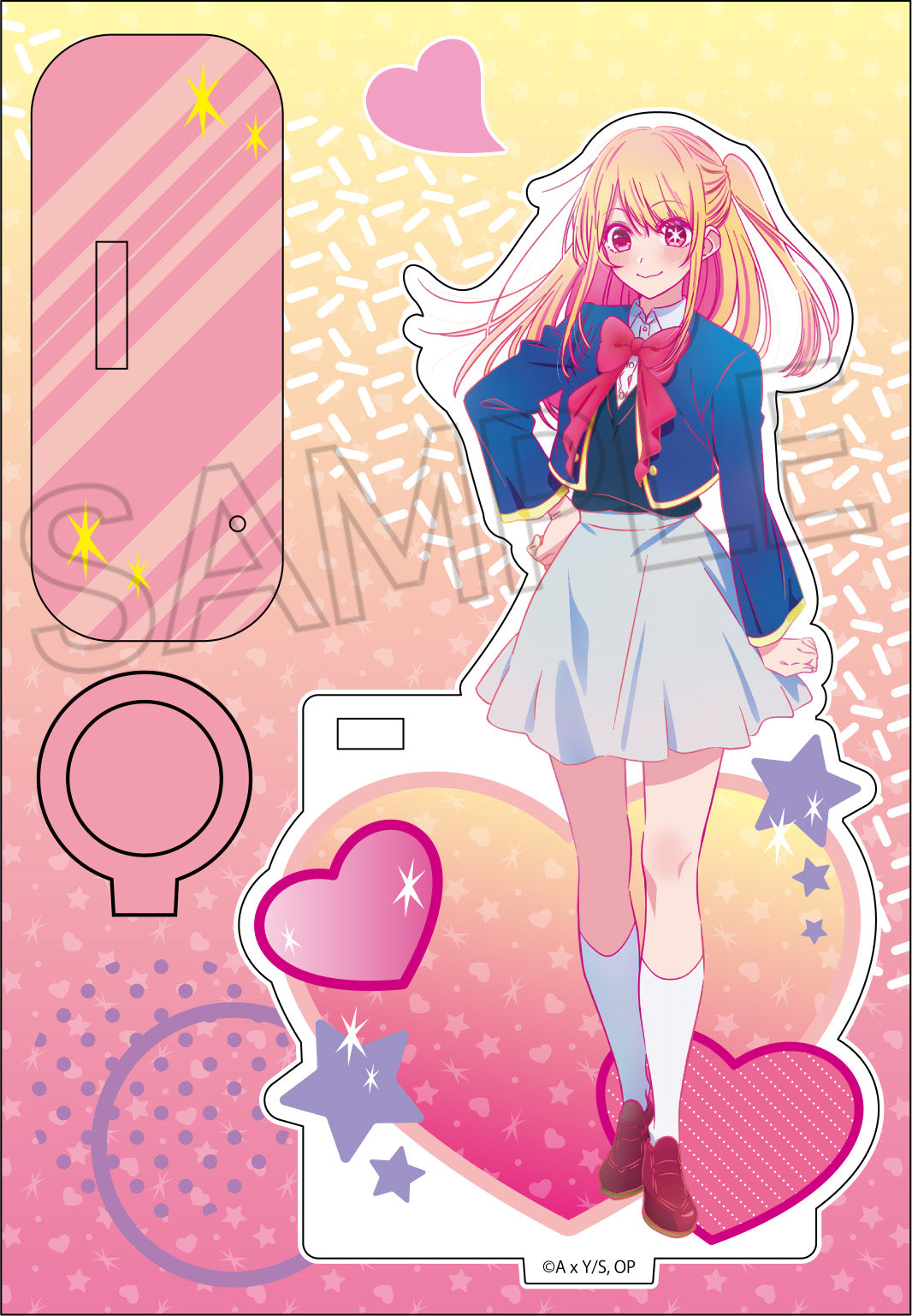 【推しの子】_ビビッドライン アクリルペンスタンド ルビー