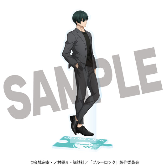 ブルーロック_描き下ろしアクリルスタンド 糸師 凛【ラウンドワン】