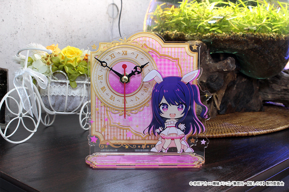 【推しの子】_ぷちちょこアクリル置時計【アイ】白ドレス