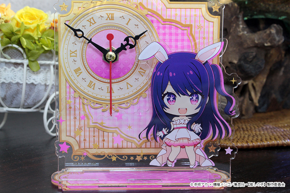 【推しの子】_ぷちちょこアクリル置時計【アイ】白ドレス
