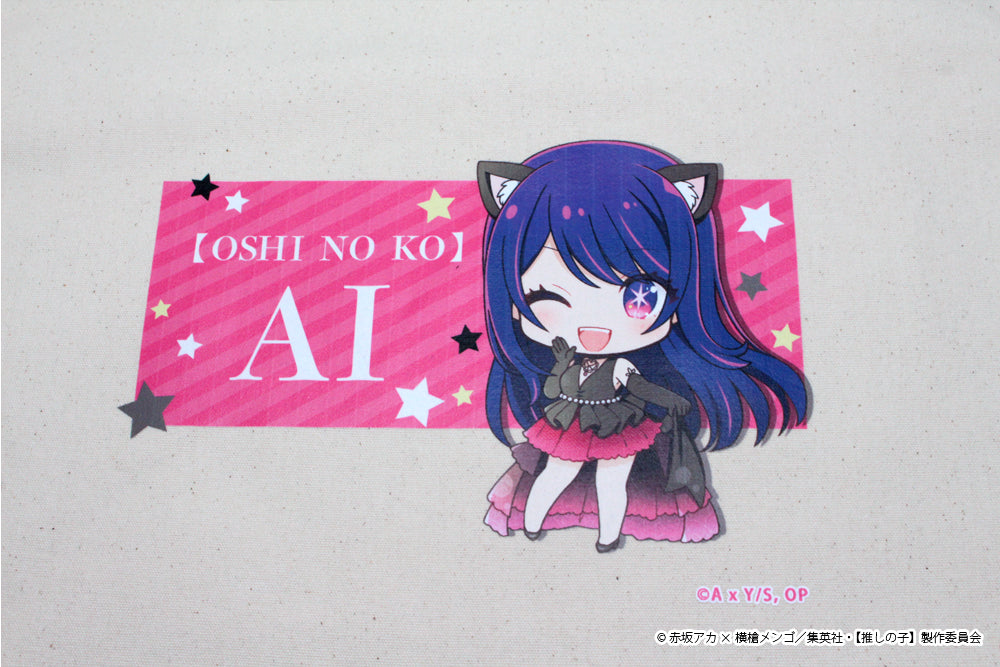 【推しの子】_ぷちちょこキャンバストートバッグ【アイ】黒ドレス