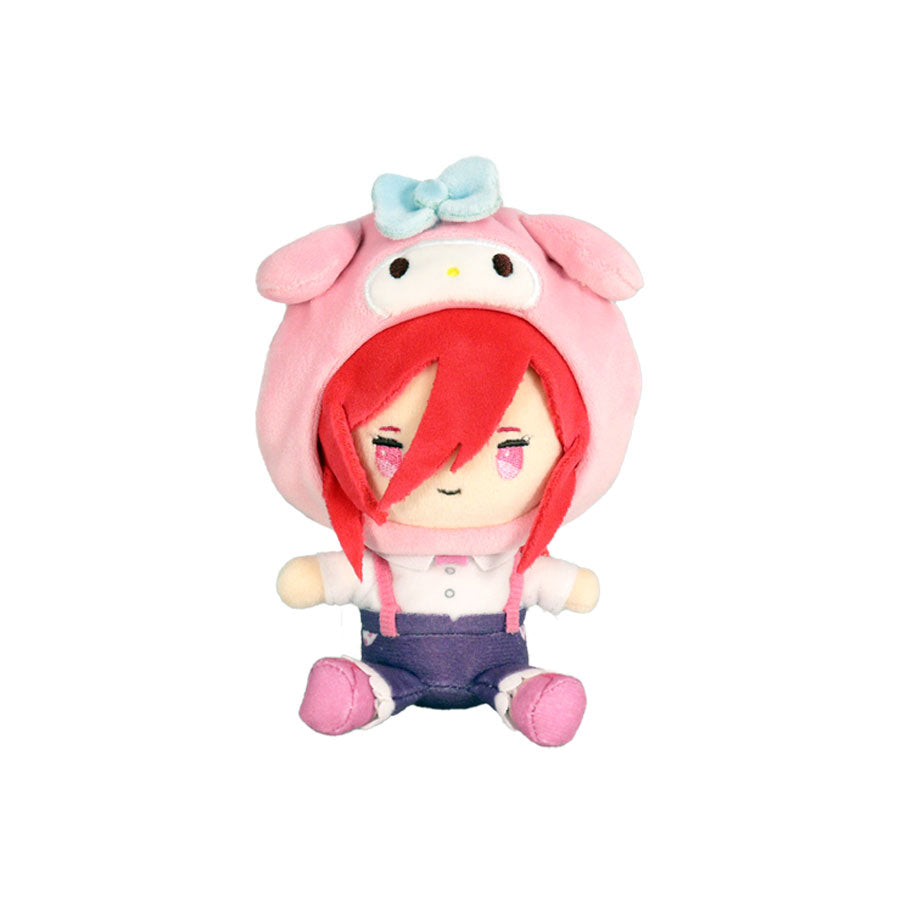 ブルーロック×サンリオキャラクターズ_むにゅぐるみマスコット/千切豹馬×マイメロディ