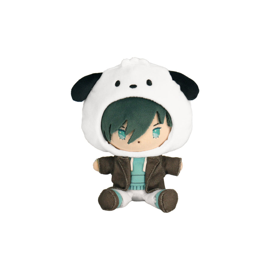 ブルーロック×サンリオキャラクターズ_むにゅぐるみマスコット/糸師凛×ポチャッコ