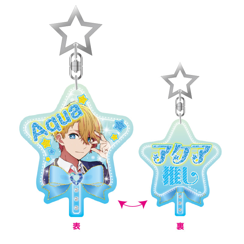 【推しの子】_うちわ型アクリルキーホルダー(アクア)
