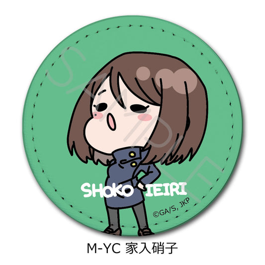 呪術廻戦 -懐玉・玉折-_第2弾 レザーバッジ(丸形) Mocho-YC 家入硝子