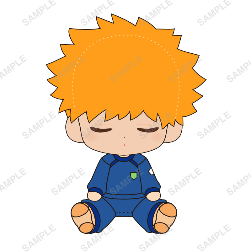 ブルーロック_おやすみシリーズ ぬいぐるみ(國神錬介)