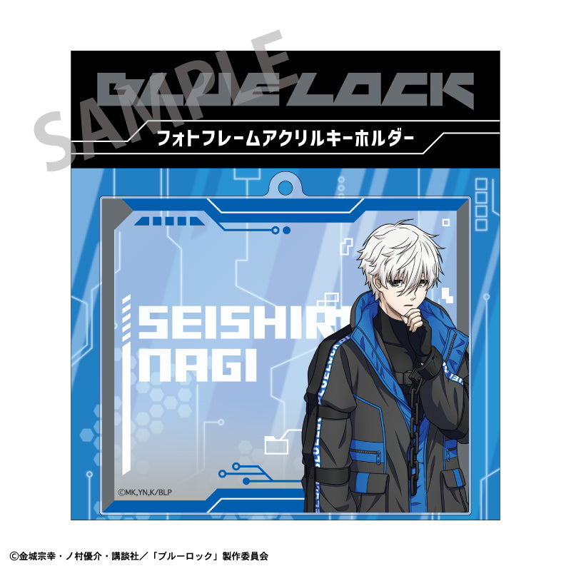 ブルーロック_フォトフレームキーホルダー_凪 誠士郎_サイバーパンク