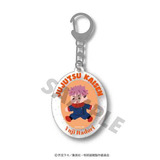 呪術廻戦_ ラメアクリルキーホルダー01.虎杖 悠仁