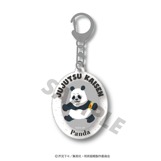 呪術廻戦_ ラメアクリルキーホルダー06.パンダ