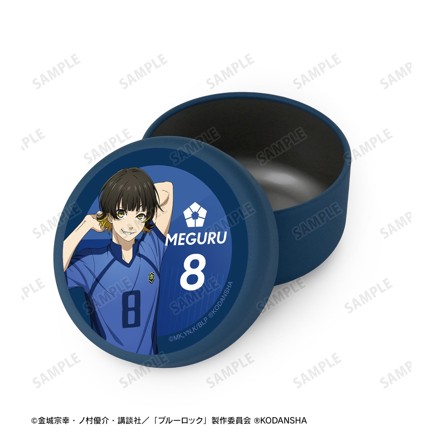 ブルーロック_描き下ろしイラスト 蜂楽 廻 試合前の準備中ver. プチ缶ケース