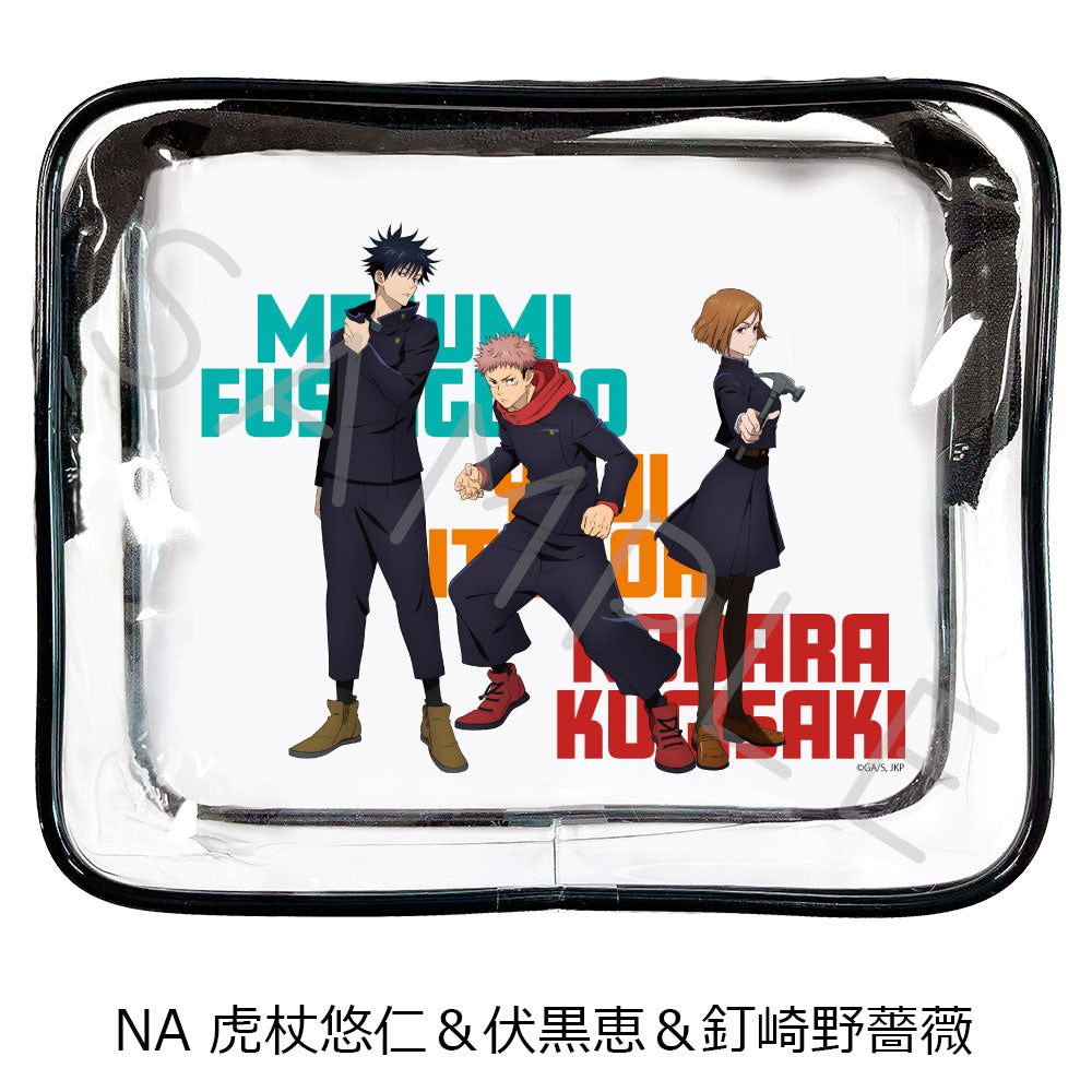 呪術廻戦 2期_第2弾 ビニールポーチ NA 虎杖悠仁&伏黒恵&釘崎野薔薇
