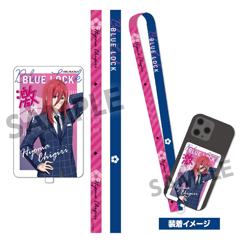 ブルーロック_描き下ろし激推しスマホストラップ(フォンタブ付き) 千切豹馬