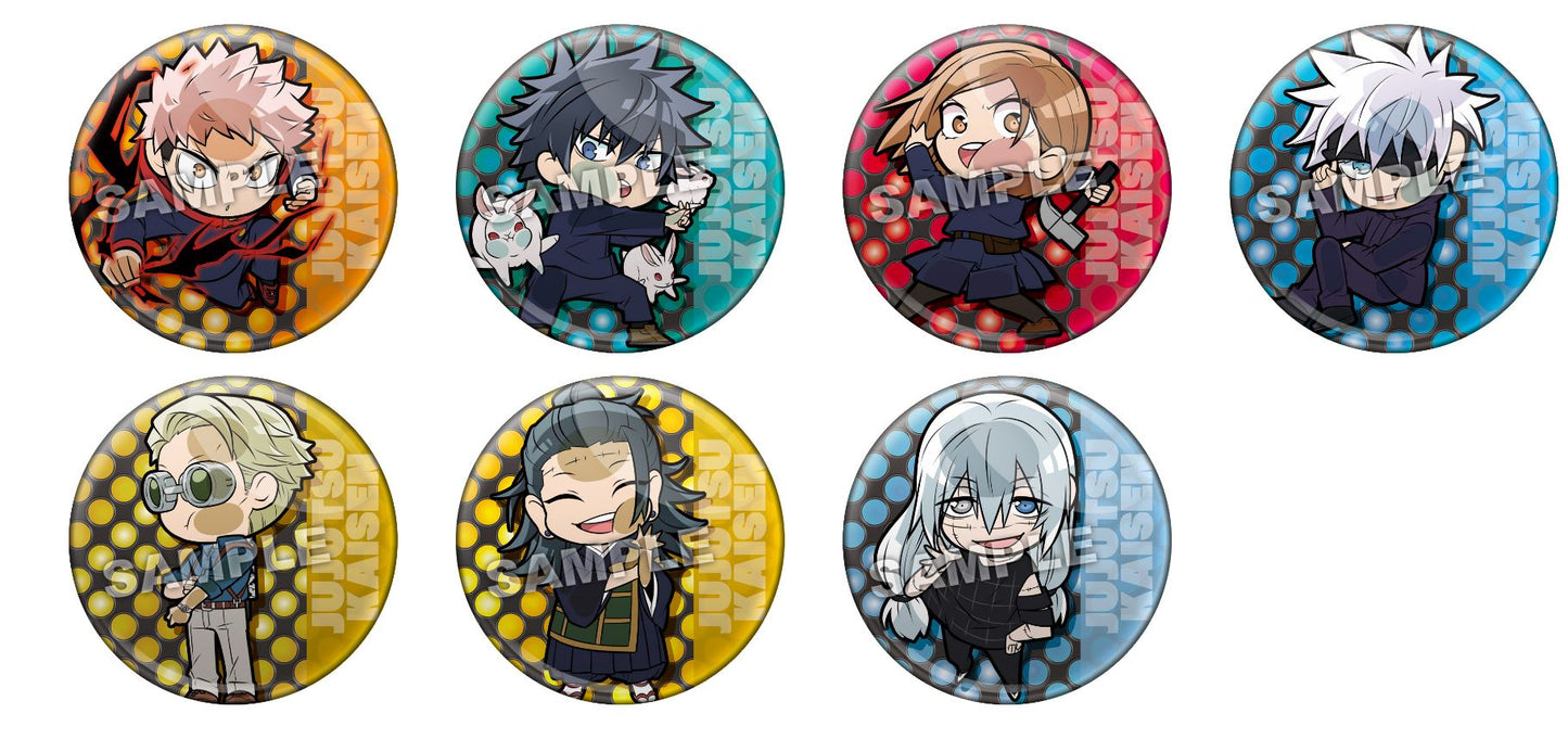 呪術廻戦_ぴた!でふぉめ 戦闘! トレーディング缶バッジ【BOX】