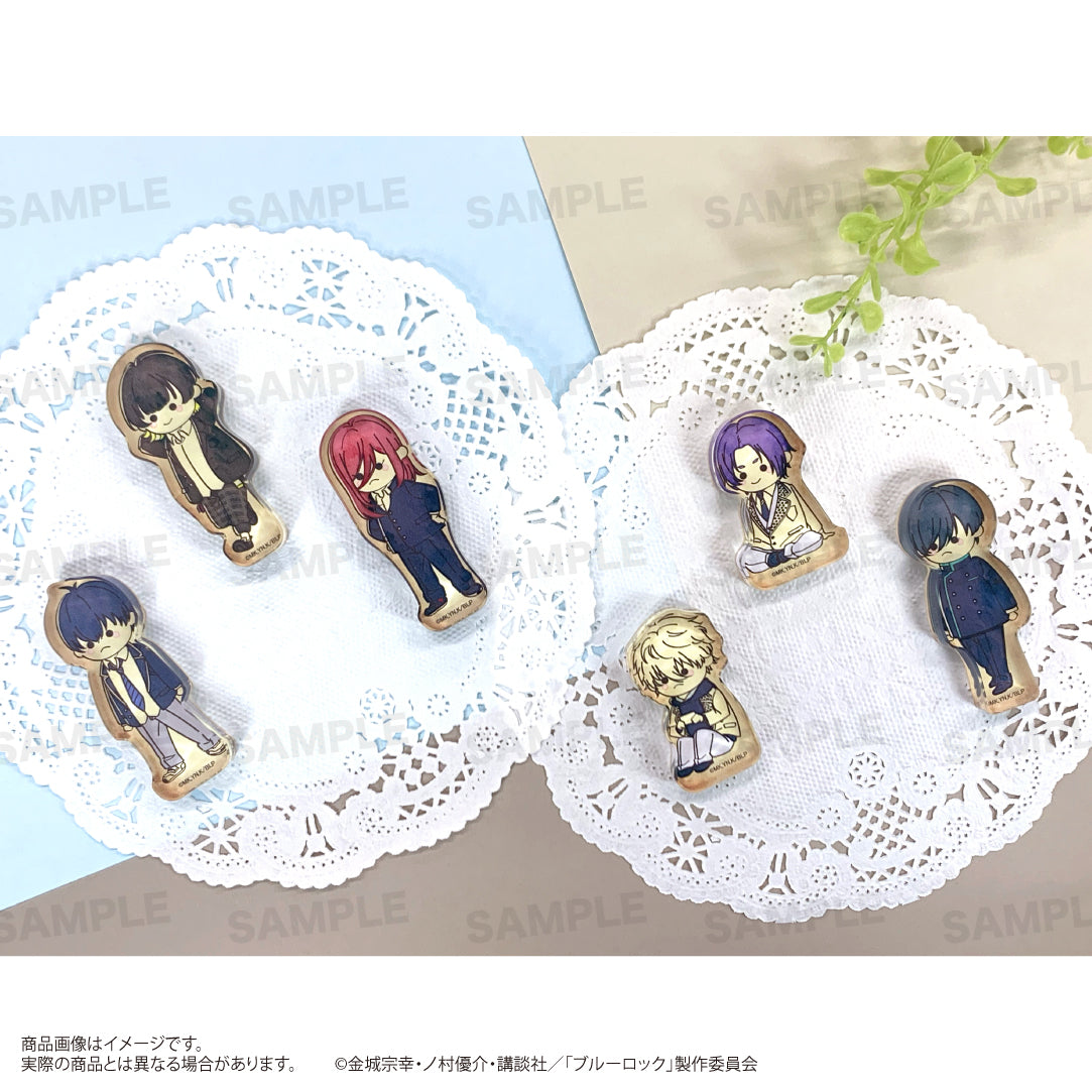 ブルーロック_トレーディングダイカットアクリルブロック(うぃむぱてぃすりー)【コンプリートBOX】