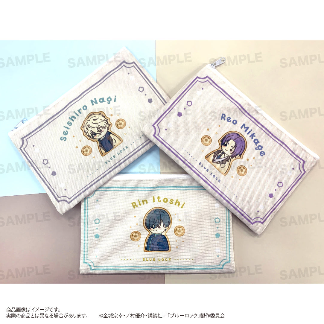 ブルーロック_フラットポーチ(うぃむぱてぃすりー) 糸師 凛
